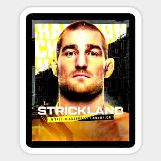 Sean Strickland MMA Sticker